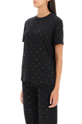 MULTICOLOR RHINESTONE T-SHIRT